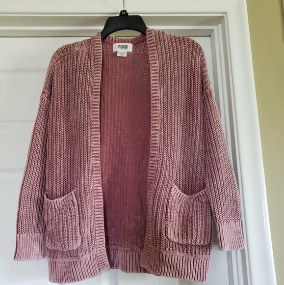 PINK Victoria's Secret Sweaters - Victoria's Secret PINK Cardigan *RARE* XS Pink